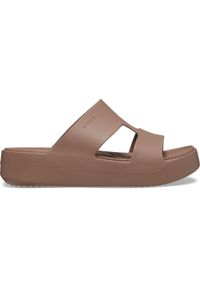 Crocs - Getaway Platform Sandal dla kobiet. Kolor: brązowy. Obcas: na platformie