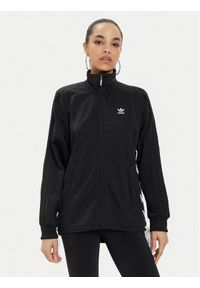 Adidas - adidas Bluza Always Original Laced HK5071 Czarny Relaxed Fit. Kolor: czarny. Materiał: syntetyk