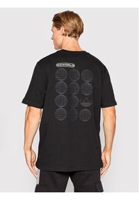 Adidas - adidas T-Shirt Graphic Ozworld HL9234 Czarny Relaxed Fit. Kolor: czarny. Materiał: bawełna #4