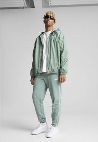 Puma - Męska wiatrówka PUMA Sport PUMA Green Moon. Kolor: zielony