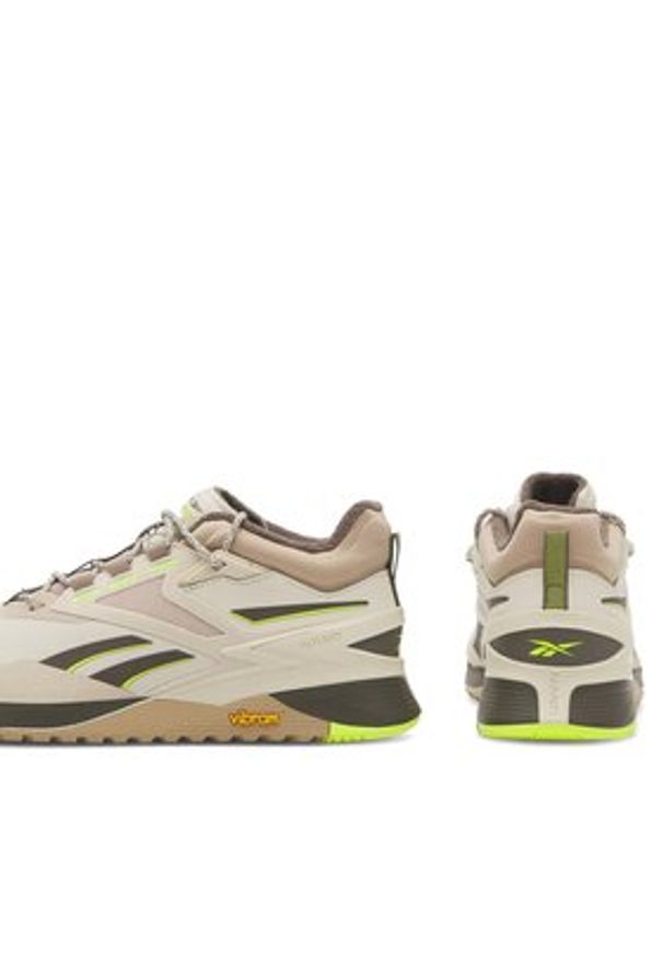 Reebok Sneakersy 100033529-W Beżowy. Kolor: beżowy. Materiał: materiał
