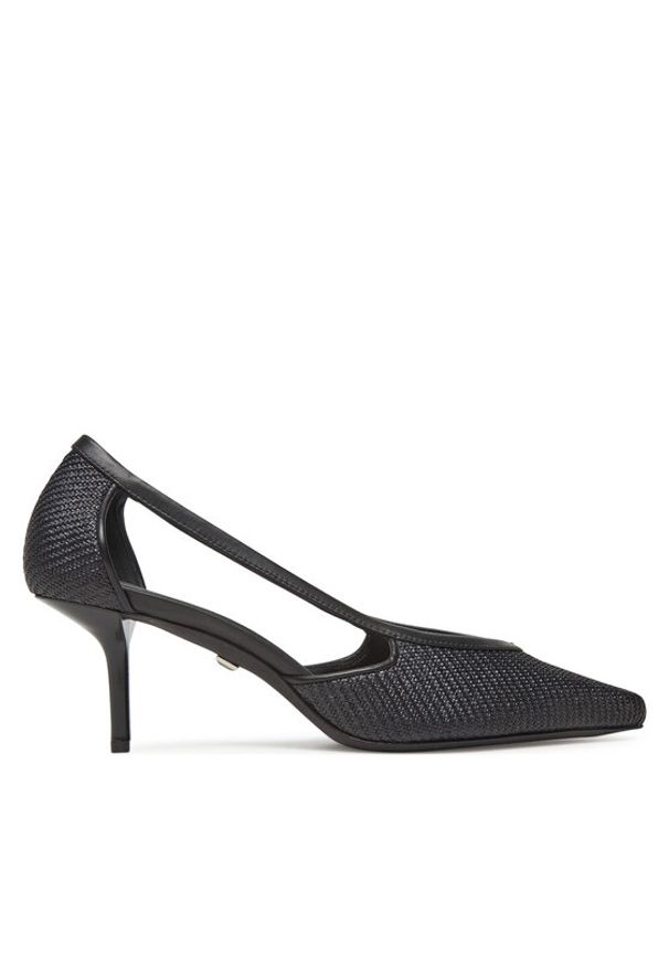 Max Mara Szpilki Strawpump 2514521312600 Czarny. Kolor: czarny. Materiał: materiał. Obcas: na szpilce