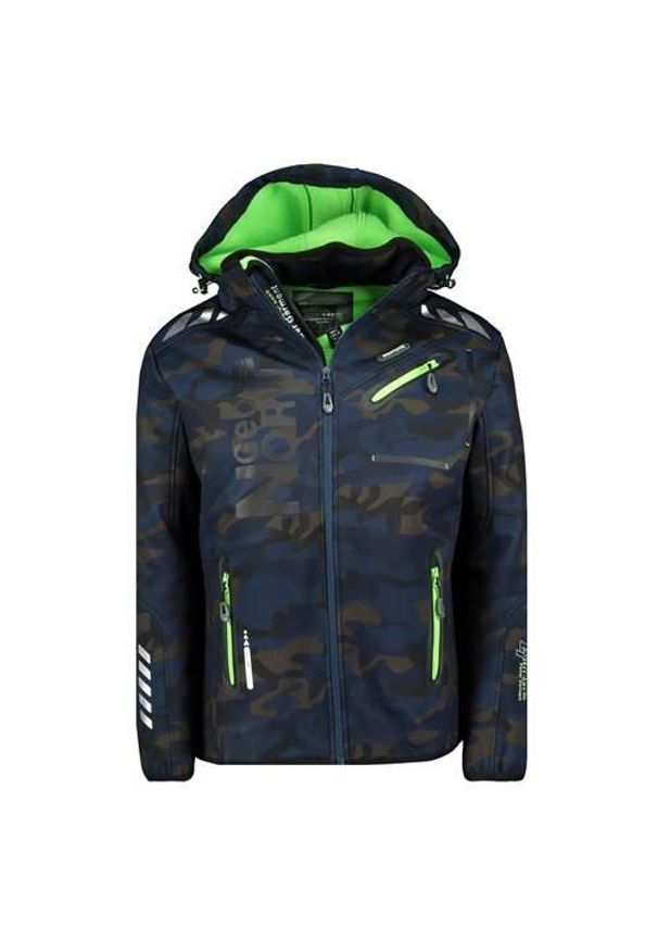 Kurtka trekkingowa męska Geographical Norway Royaute. Kolor: niebieski. Materiał: syntetyk. Sport: turystyka piesza