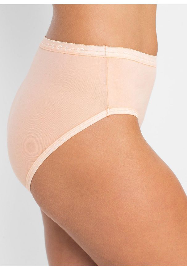 bonprix - Figi maxi (5 par). Kolor: biały