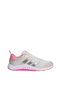 Adidas - Buty treningowe Everyset. Okazja: na co dzień. Kolor: szary, biały, wielokolorowy, różowy. Materiał: materiał. Sport: fitness