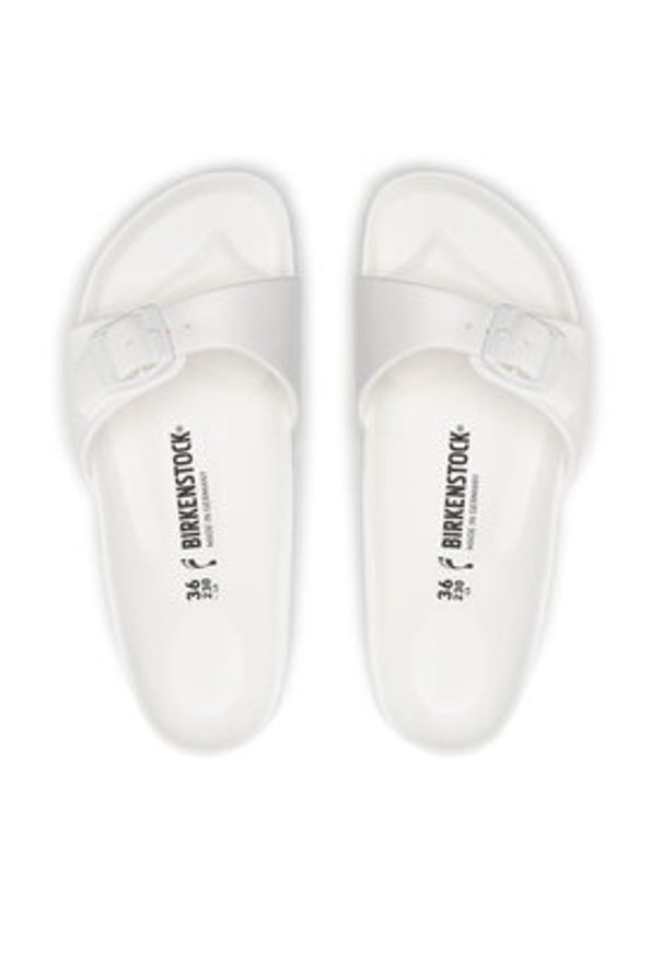 Birkenstock Klapki Madrid EVA 0128183 Biały. Kolor: biały. Materiał: syntetyk