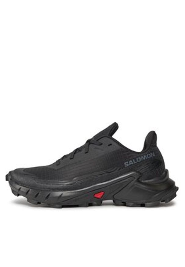 salomon - Salomon Buty do biegania Alphacross 5 W 473127 22 V0 Czarny. Kolor: czarny. Materiał: materiał