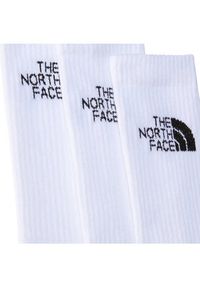 The North Face Zestaw 3 par wysokich skarpet męskich NF0A882HFN41 Biały. Kolor: biały. Materiał: syntetyk