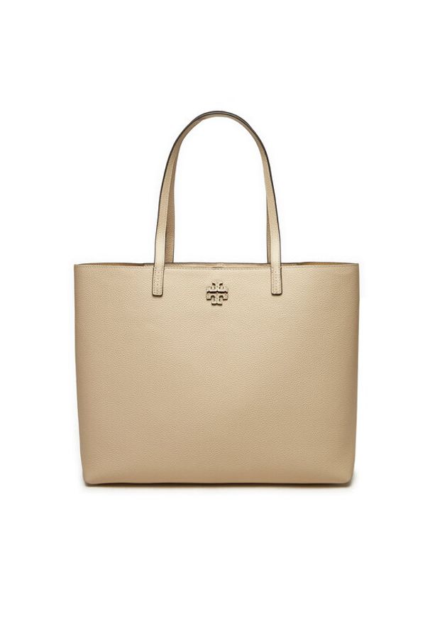 Tory Burch Torebka Mcgraw Tote 152221 Écru. Materiał: skórzane