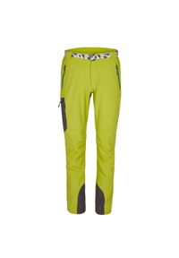 Spodnie trekkingowe Extendo męskie Milo Vino. Kolor: żółty. Materiał: tkanina