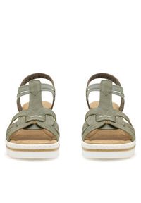 Rieker Sandały 67459-52 Zielony. Kolor: zielony. Materiał: syntetyk #4