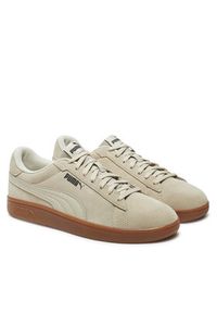 Puma Sneakersy Smash 3.0 390984 17 Beżowy. Kolor: beżowy. Materiał: skóra, zamsz