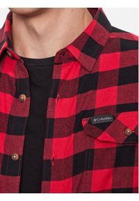 columbia - Columbia Koszula Flare Gun™ Stretch Flannel Czerwony Regular Fit. Kolor: czerwony. Materiał: bawełna #5