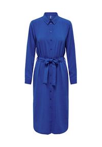 JDY Sukienka koszulowa 15267419 Niebieski Regular Fit. Kolor: niebieski. Materiał: syntetyk. Typ sukienki: koszulowe #3