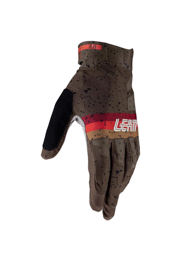 Rękawice rowerowe LEATT Glove MTB 2.0 X-Flow. Kolor: brązowy