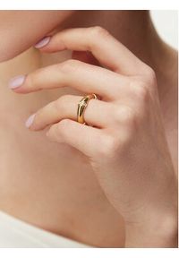 Guess Pierścionek JUBR051 65JW Złoty. Materiał: metalowe. Kolor: złoty #2