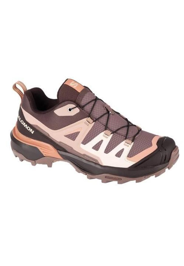 salomon - Buty trekkingowe damskie Salomon X Ultra 360. Kolor: brązowy. Materiał: materiał, syntetyk. Szerokość cholewki: normalna