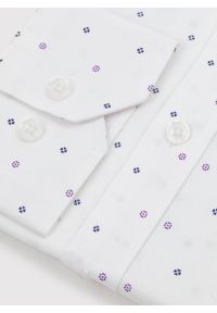 PAKO LORENTE – Koszula w kolorze białym w drobny wzór P24SF-1X-022-B-S - Pako Lorente. Okazja: na co dzień. Kolor: biały. Materiał: jeans, elastan. Styl: casual #8