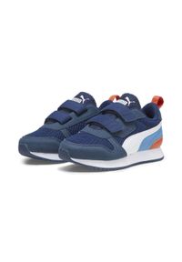 Puma - Dziecięce buty sportowe R78 PUMA Persian Blue White Inky Regal. Kolor: biały, niebieski, wielokolorowy. Sezon: lato