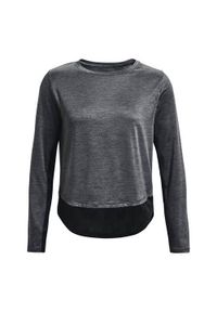 Koszulka treningowa damska Under Armour Tech Vent. Kolor: szary. Długość rękawa: długi rękaw. Długość: długie. Sport: bieganie