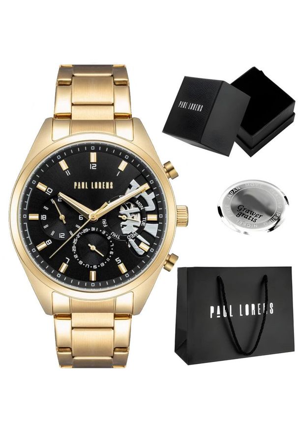 Zegarek męski Paul Lorens SALADO-PROF Z GRAWEREM