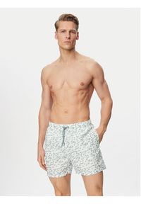 Emporio Armani Szorty kąpielowe EM000583 AF20440 F0027 Niebieski Regular Fit. Kolor: niebieski. Materiał: syntetyk #4