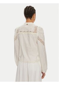 TwinSet - TWINSET Koszula 241TT2081 Biały Regular Fit. Kolor: biały. Materiał: bawełna #5