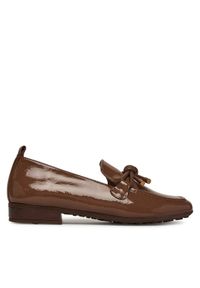 Hispanitas Loafersy HI254292 Brązowy. Kolor: brązowy. Materiał: skóra