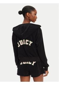 Juicy Couture Bluza Nala JCWAS125321 Czarny Oversize. Kolor: czarny. Materiał: bawełna