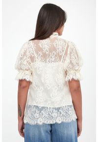 Twinset Milano - Koszula damska koronkowa TWINSET. Materiał: koronka #5