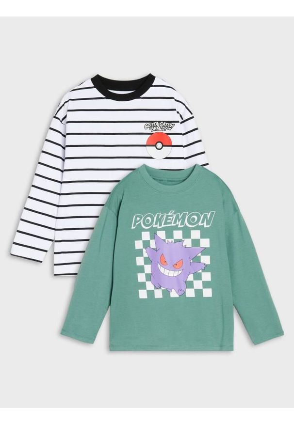 Sinsay - Koszulki 2 pack Pokémon - wielobarwny