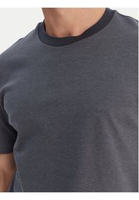 BOSS T-Shirt H-Thompson 102 50555163 Granatowy Regular Fit. Kolor: niebieski. Materiał: bawełna #4