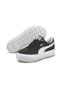 Buty do chodzenia damskie Puma SUEDE MAYU. Kolor: biały, wielokolorowy, czarny. Model: Puma Suede. Sport: turystyka piesza