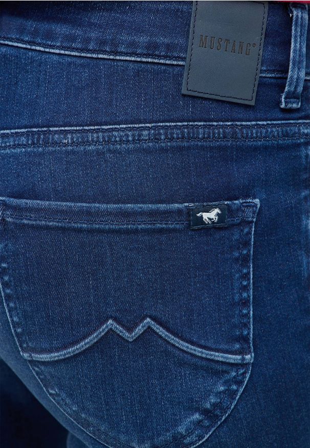 Damskie Spodnie Jeansowe Mustang Style Shelby Skinny Denim Blue 1016904 5000 682