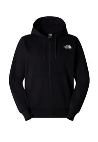 The North Face Bluza Simple Dome NF0A89FD Czarny Regular Fit. Kolor: czarny. Materiał: bawełna