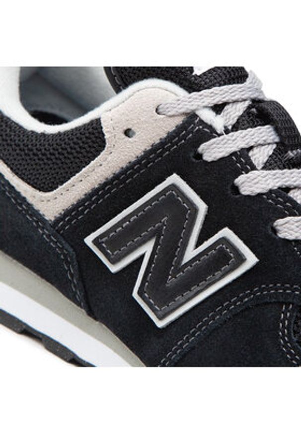New Balance Sneakersy GC574EVB Czarny. Kolor: czarny. Materiał: materiał. Model: New Balance 574