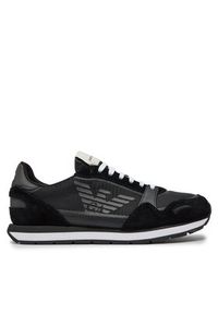 Emporio Armani Sneakersy X4X537 XM678 N639 Czarny. Kolor: czarny. Materiał: materiał #8