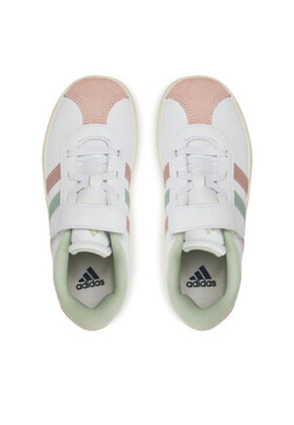 Adidas - adidas Sneakersy VL Court 3.0 Skateboarding IH4952 Biały. Kolor: biały. Materiał: skóra. Sport: skateboard