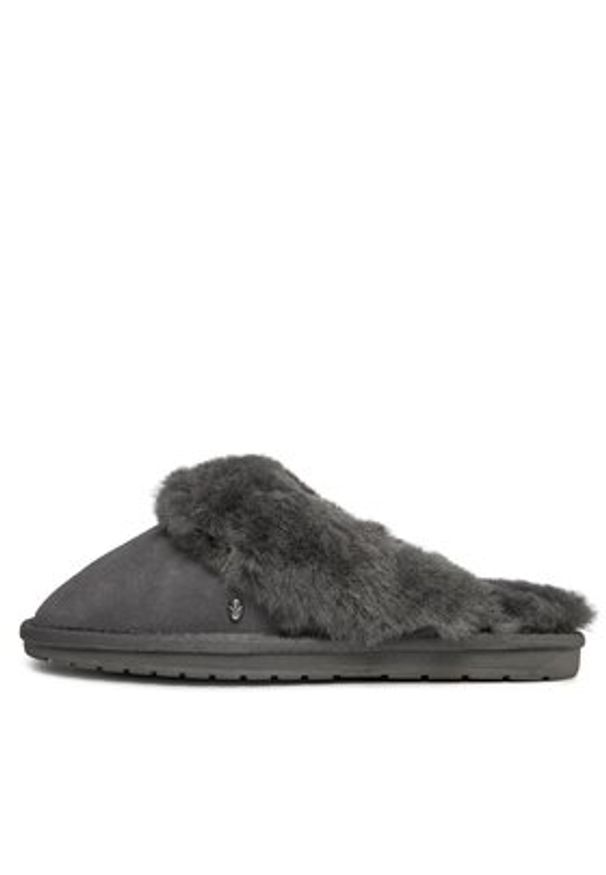 EMU Australia Kapcie Jolie W10015 Szary. Kolor: szary. Materiał: skóra