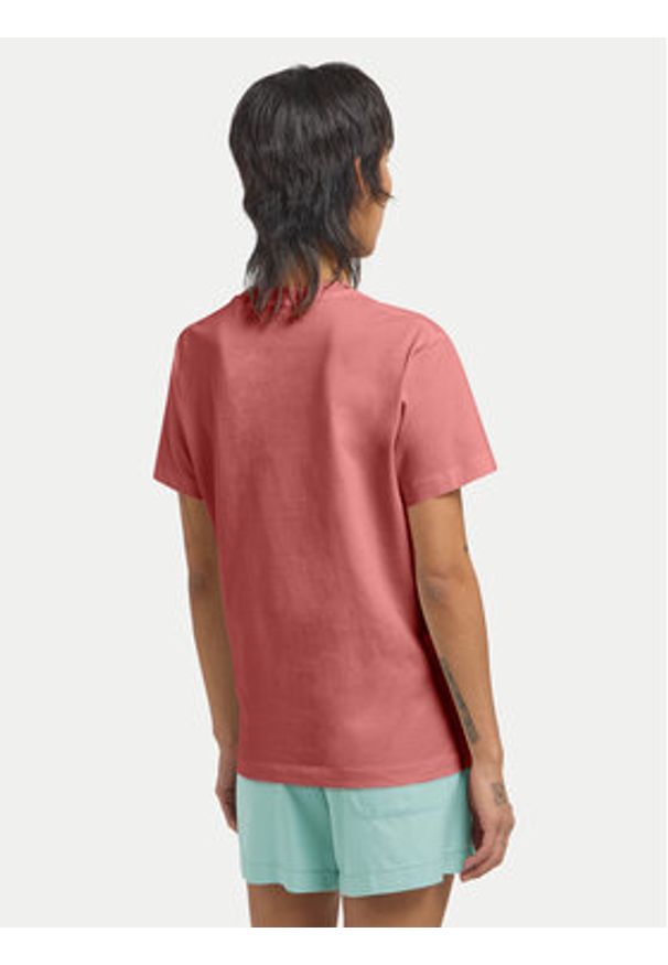Jack Wolfskin T-Shirt Essential 1808352 Różowy Regular Fit. Kolor: różowy. Materiał: bawełna