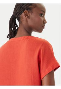 Marella T-Shirt Geyser 2615111132 Czerwony Regular Fit. Kolor: czerwony. Materiał: len #4