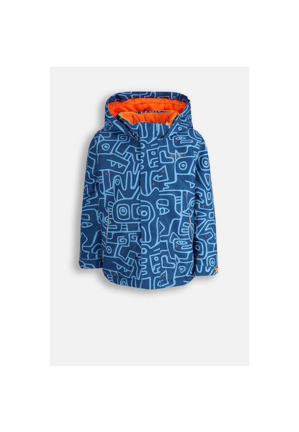 Kurtka narciarska chłopięca snowboard Lemon Explore ZL5 niebieska. Kolor: niebieski. Materiał: poliester. Sezon: zima. Sport: snowboard, narciarstwo