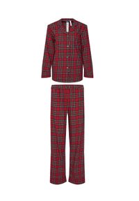 Polo Ralph Lauren Piżama 4P8043 Czerwony Relaxed Fit. Kolor: czerwony. Materiał: bawełna #1