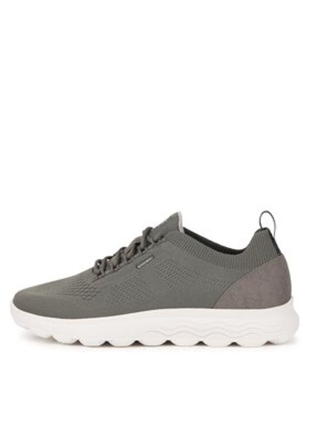 Geox Sneakersy U Spherica U15BYA 0006K C3014 Zielony. Kolor: zielony. Materiał: materiał