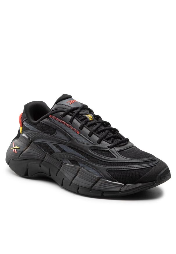 Buty Reebok Zig Kinetica 2.5 GX0504 Cblack/Rhodon/Pugry6. Kolor: czarny. Materiał: materiał