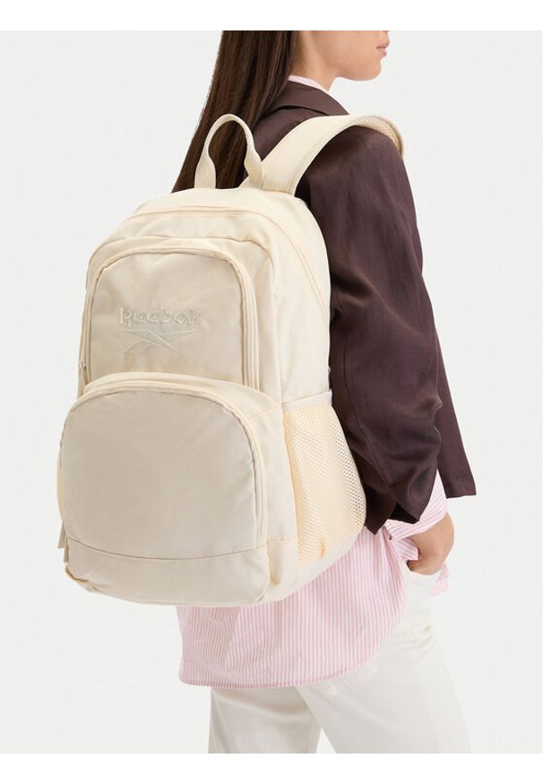 Reebok Plecak CWBEO-RBK-WS-005-09 Écru. Kolor: kremowy. Materiał: poliester