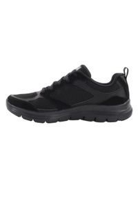 skechers - Buty na co dzień damskie SKECHERS FLEX APPEAL 4.0 ACTIVE FLOW skóra. Okazja: na co dzień. Kolor: czarny. Materiał: skóra. Model: Skechers Sport. Sport: turystyka piesza