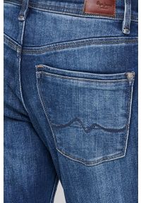 Pepe Jeans Jeansy damskie medium waist. Kolor: niebieski #4