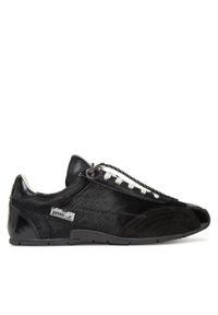 Bronx Sneakersy 66662-PA 01 Czarny. Kolor: czarny. Materiał: zamsz, skóra
