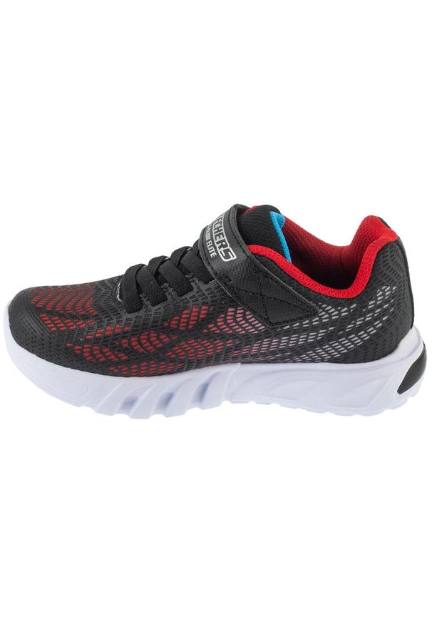 skechers - Buty sportowe Sneakersy chłopięce, Flex-Glow Elite - Vorlo. Okazja: na co dzień. Kolor: czarny. Sport: turystyka piesza
